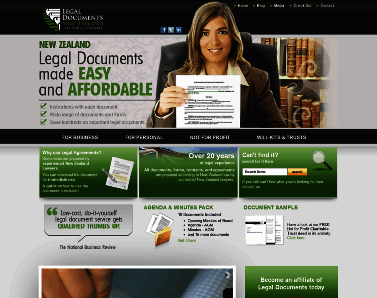 Legaldocuments.co.nz thumbnail