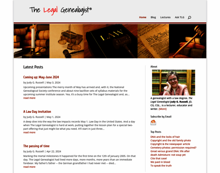 Legalgenealogist.com thumbnail