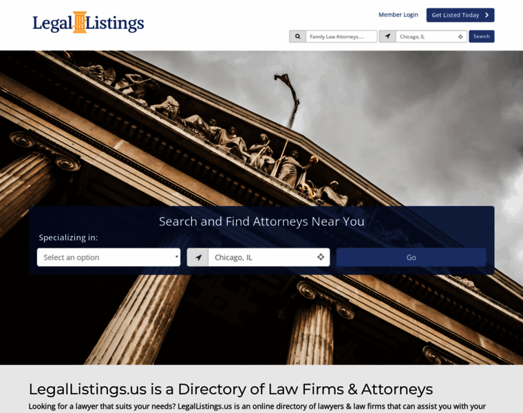 Legallistings.us thumbnail