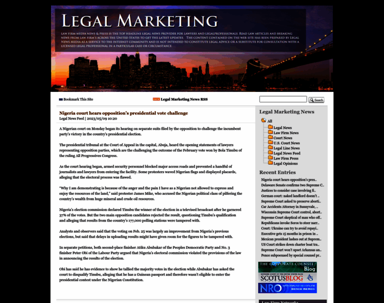 Legalmarketingsites.com thumbnail