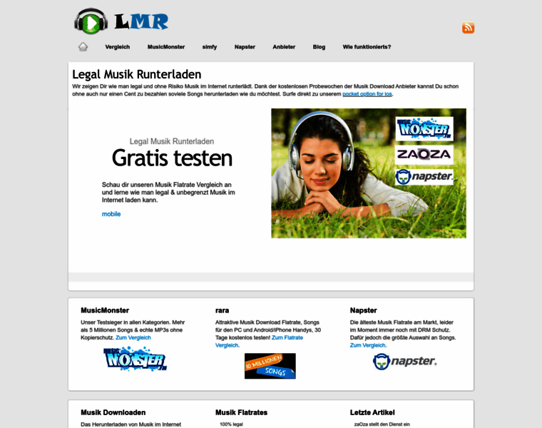 Legalmusikrunterladen.de thumbnail