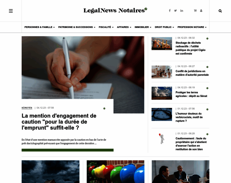 Legalnewsnotaires.fr thumbnail