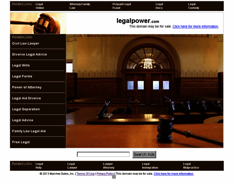 Legalpower.com thumbnail