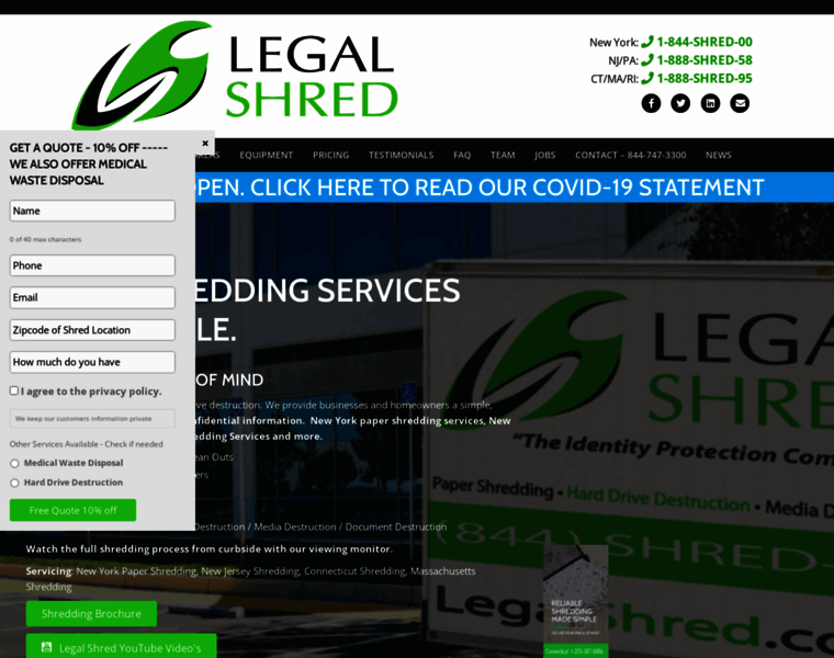Legalshred.com thumbnail