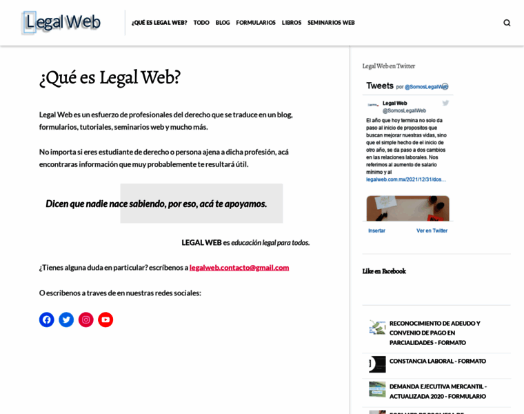 Legalweb.com.mx thumbnail