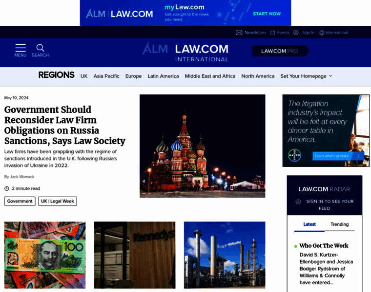 Legalweek.com thumbnail