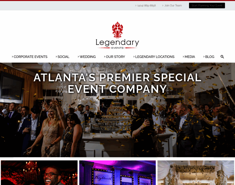 Legendaryevents.com thumbnail