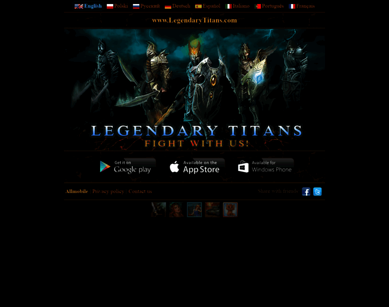 Legendarytitans.com thumbnail