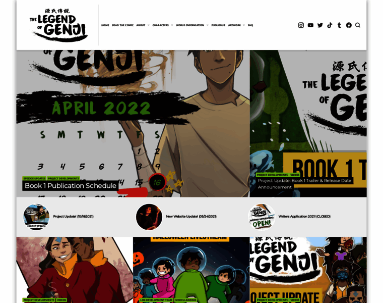 Legendofgenji.com thumbnail