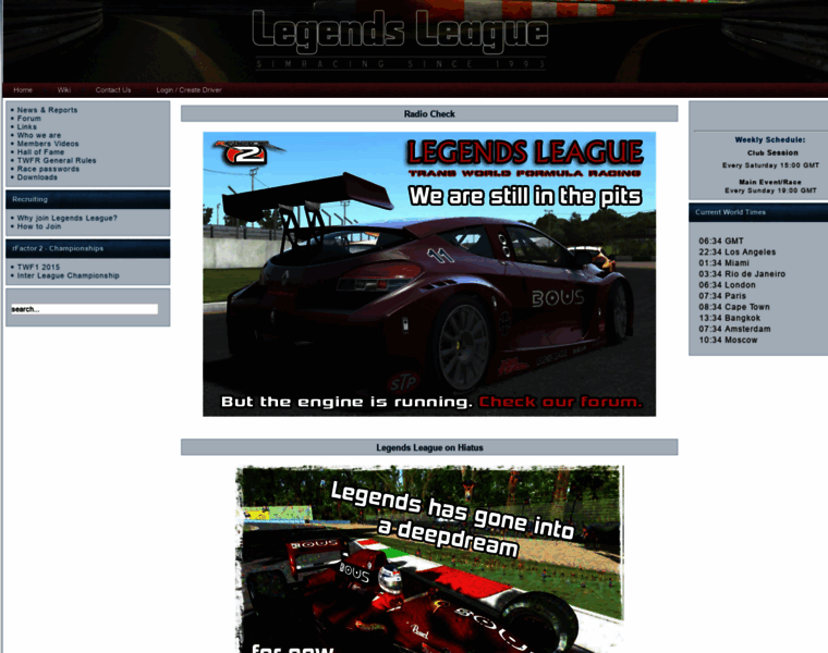 Legends-league.com thumbnail