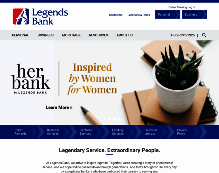 Legendsbank.com thumbnail