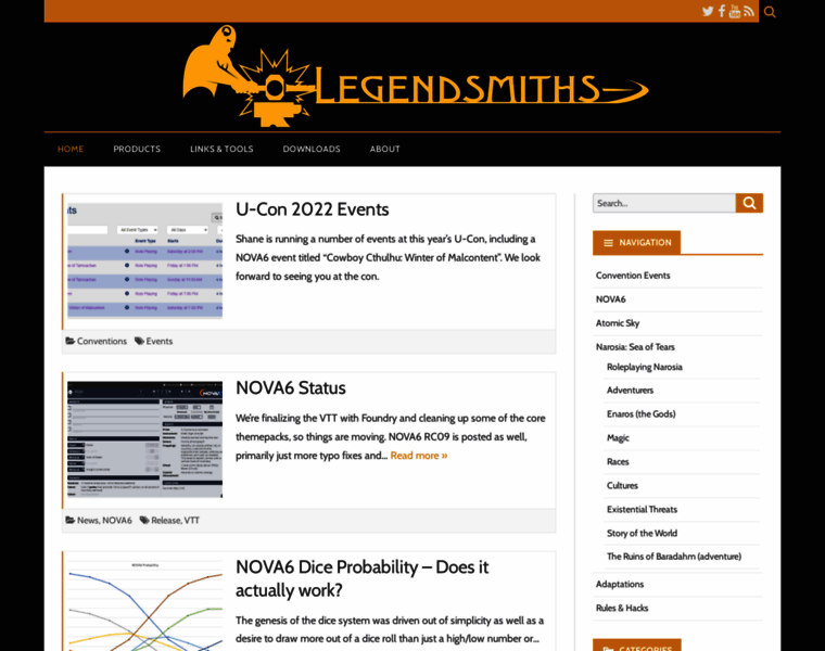 Legendsmiths.com thumbnail