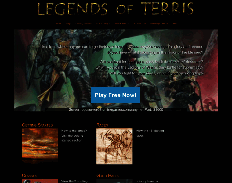 Legendsofterris.com thumbnail