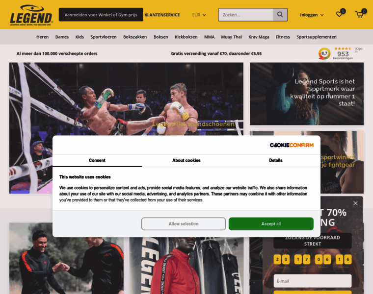 Legendsports.nl thumbnail