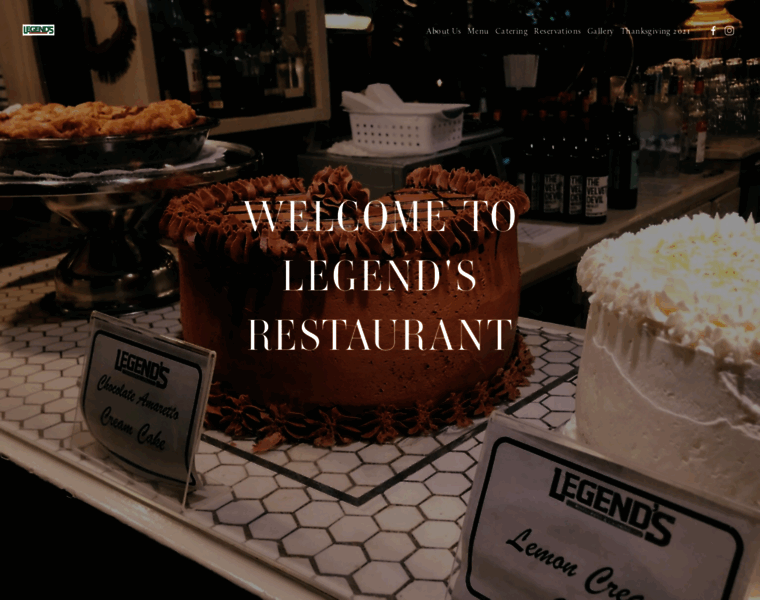 Legendsrestaurant.com thumbnail