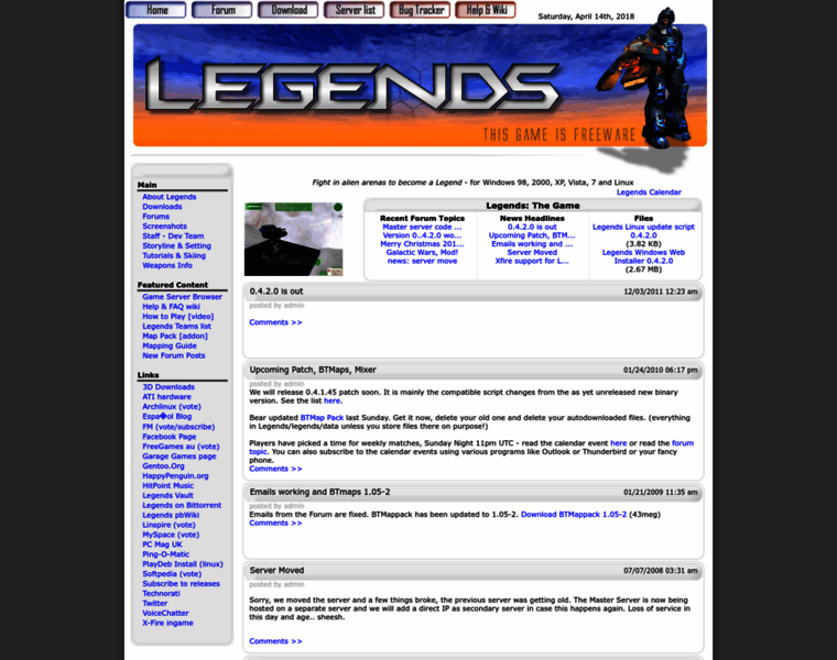 Legendsthegame.net thumbnail