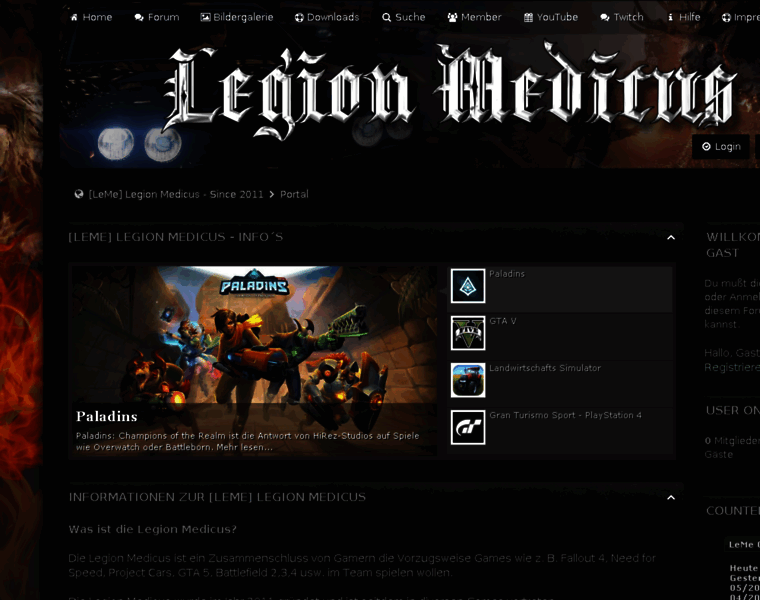 Legion-medicus.de thumbnail