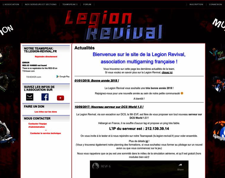 Legion-revival.fr thumbnail