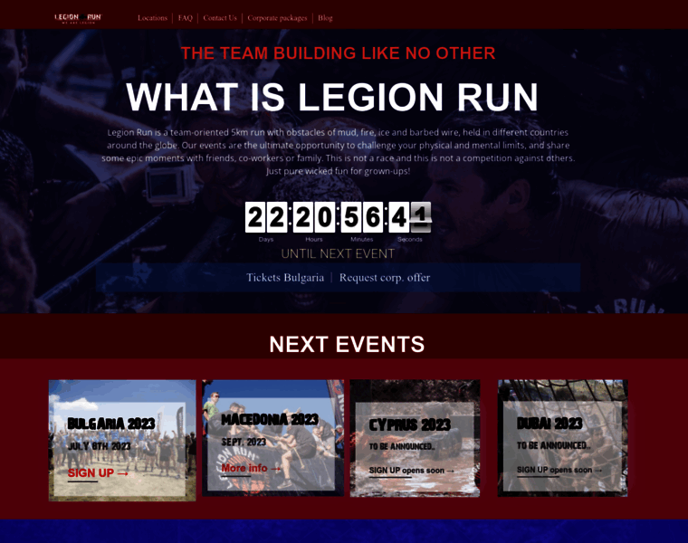 Legionrun.com thumbnail