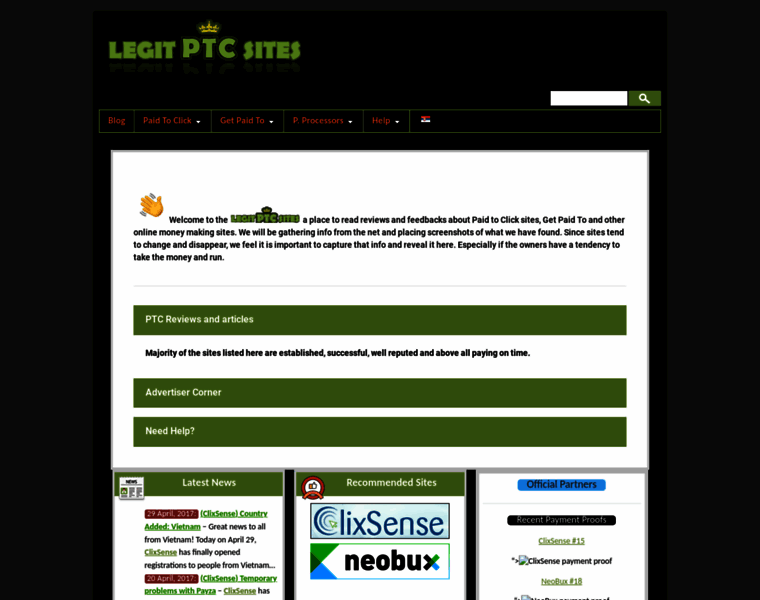Legitptcsites.net thumbnail