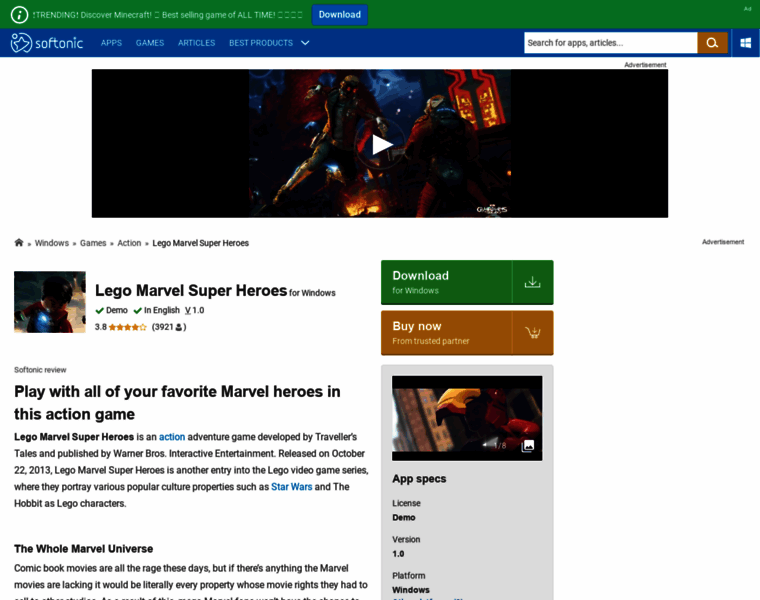 Lego-marvel-super-heroes.en.softonic.com thumbnail