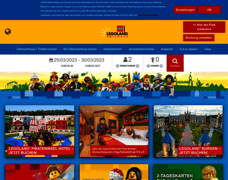 Legolandholidays.de thumbnail