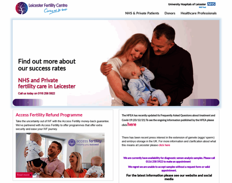 Leicesterfertilitycentre.org.uk thumbnail