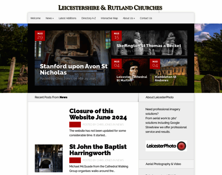 Leicestershirechurches.co.uk thumbnail