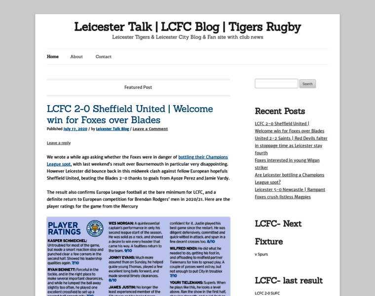Leicestertalk.net thumbnail
