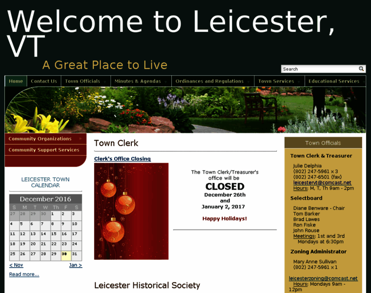 Leicestervt.org thumbnail