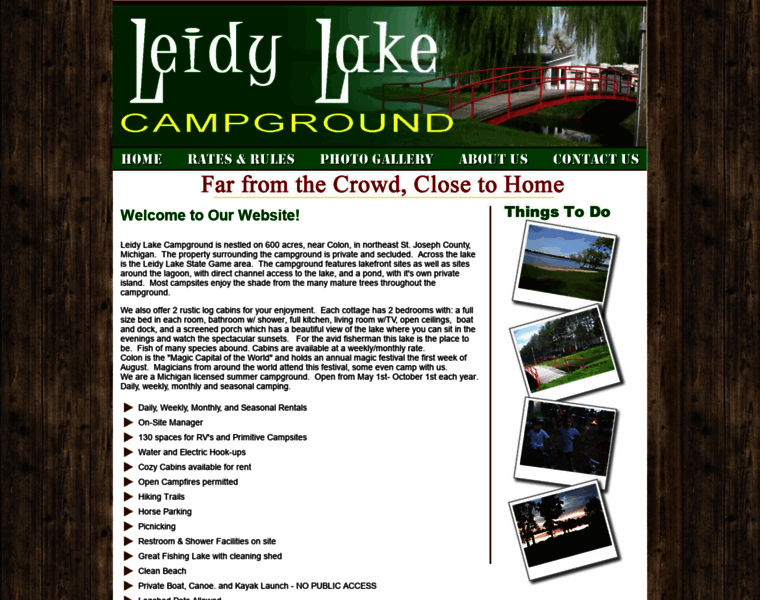 Leidylakecampground.com thumbnail