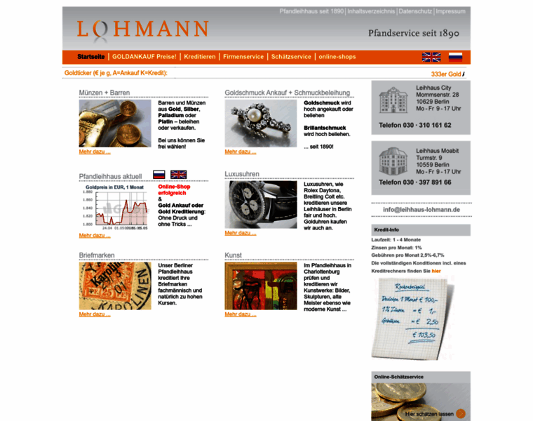Leihhaus-lohmann-berlin.de thumbnail