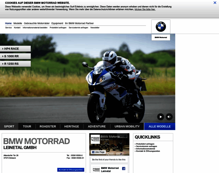 Leinetal.bmw-motorrad.de thumbnail