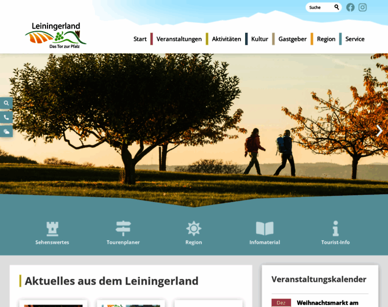 Leiningerland.com thumbnail