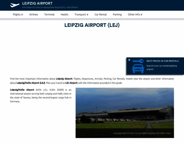 Leipzig-airport.com thumbnail