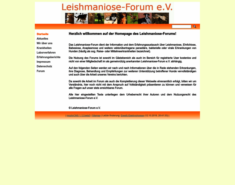 Leishmaniose-forum-verein.com thumbnail