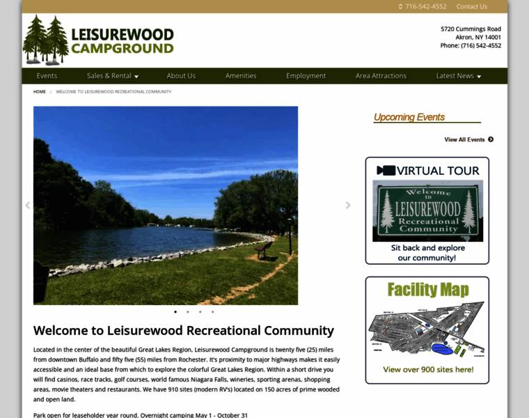 Leisurewoodcampground.com thumbnail