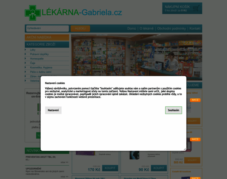 Lekarna-gabriela.cz thumbnail