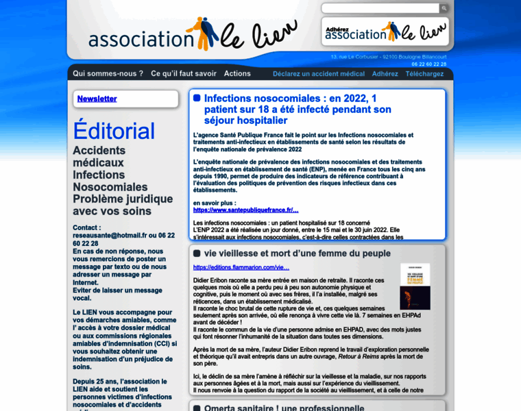 Lelien-association.fr thumbnail