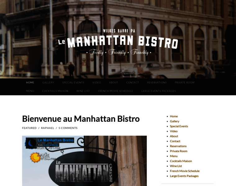Lemanhattanbistro.com thumbnail