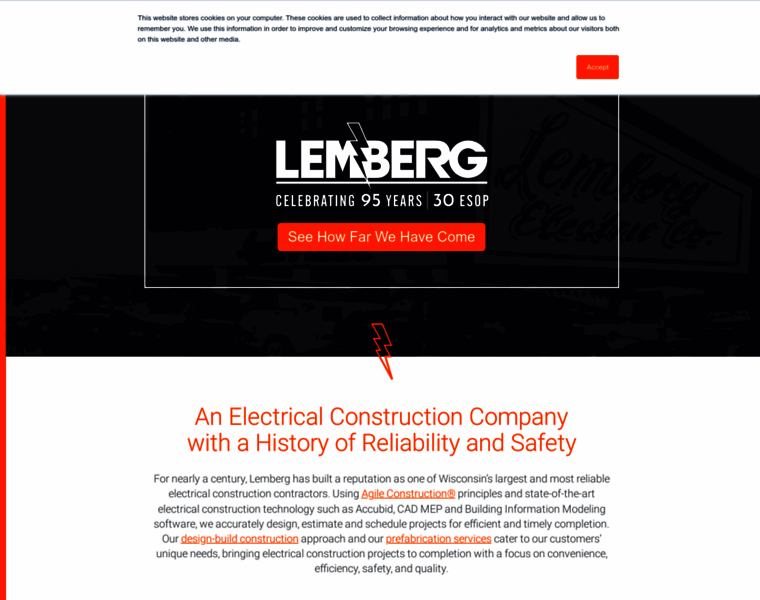 Lembergelectric.com thumbnail