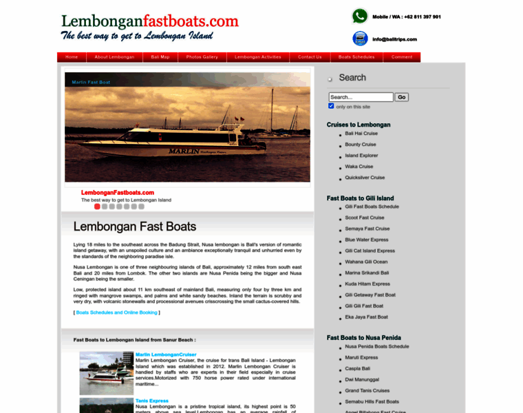 Lembonganfastboats.com thumbnail