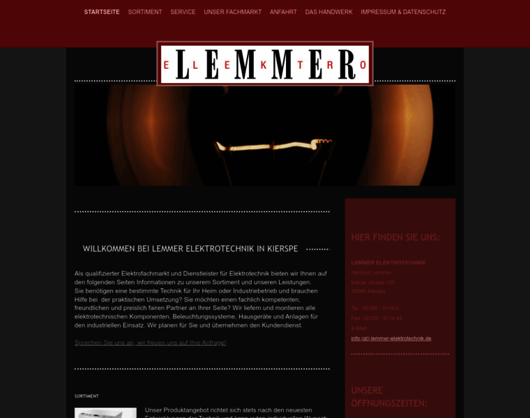 Lemmer-elektrotechnik.de thumbnail
