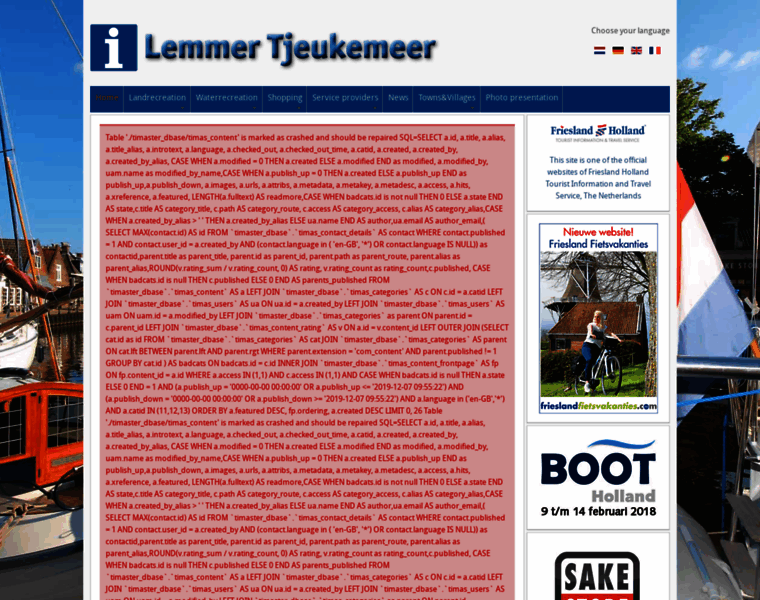 Lemmer-touristinformation.nl thumbnail