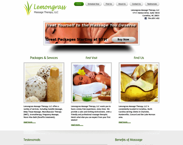 Lemongrassmassage.com thumbnail