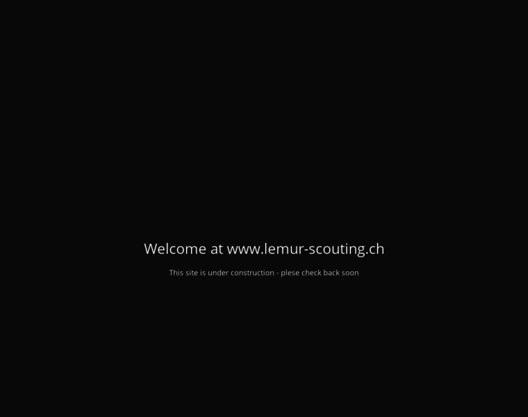 Lemur-scouting.ch thumbnail