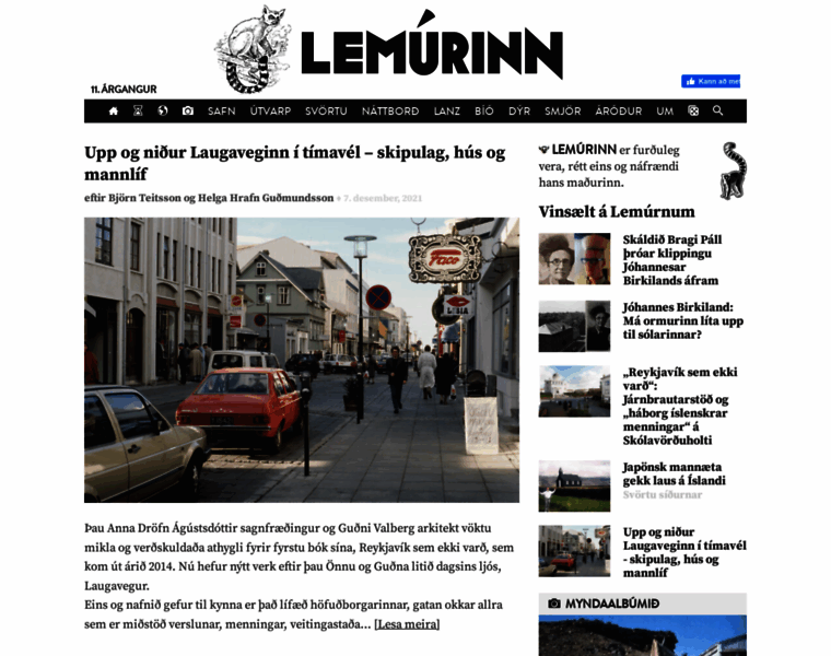 Lemurinn.is thumbnail