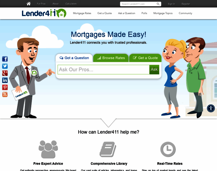Lender411.com thumbnail