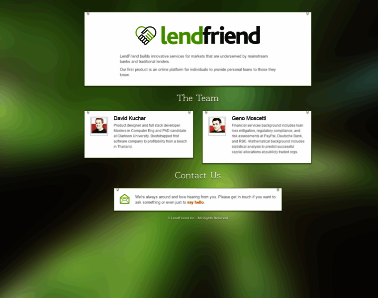 Lendfriend.com thumbnail
