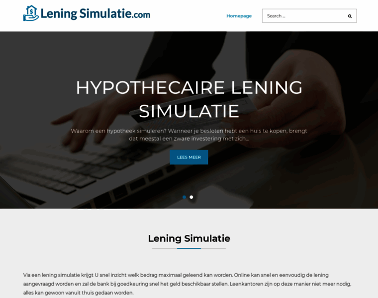 Lening-simulatie.com thumbnail